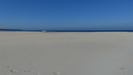 der Strand von Warnemünde ist bis zu 150 m breit und ca. 5 Km lang