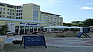 das Hotel Arkona von der Strandpromenade aus