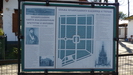 leider ist die Tafel mit Informationen zum Friedhof nur in russischer Sprache verfasst