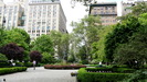 GRAMERCY -  der Gramercy Park ist ein privater Park, zu dem nur Anwohner einen Schlüssel besitzen 