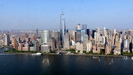 HUBSCHRAUBERRUNDFLUG - wir erreichen wieder Downtown Manhattan