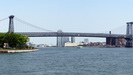 CIRCLE LINE -  ... und passieren kurz danach die Williamsburg Bridge