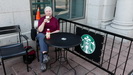 JERSEY CITY - ein letztes Mal kehren wir bei Starbucks ein
