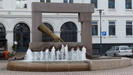 auf dem Platz Christiania Torv befindet sich ein Brunnen, der den Handschuh von Christian IV (ehem. König von Dänemark und Norwegen) darstellt