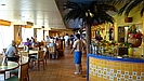 DECK 9 - zur Mittagszeit gehen wir oft zur Pizzastation im Calypso Restaurant