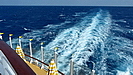 der erste Seetag dieser Reise, das Meer ist ruhig und wir genießen einen ausflugsfreien Tag