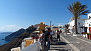 Aussichtspunkt in Thira, auch von hier aus hat man einen weiten Blick