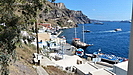der kleine Hafen von Thira ist erreicht