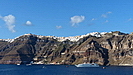 Abfahrt aus Santorin, ein wunderschöner Tag geht zu Ende