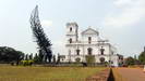ALT GOA - wir besuchen die Sé Kathedrale von Santa Catarina, eine der größten Kirchen Asiens