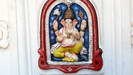 GOA - schöne Ganesha-Darstellung am Shri Krishna Tempel