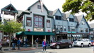 BAR HARBOR - bei etwas mehr Sonnenschein bummeln wir über die Hauptstraße von Bar Harbor 