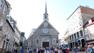 QUEBEC - an der Südostseite des Place Royale steht die um 1760 erbaute Kirche Notre-Dame-des-Victoires