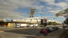 MONTREAL -  wir fahren am Olympiastadion (Sommerspiele 1976) von Montreal vorbei