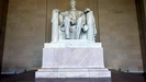 WASHINGTON - die 5,80 Meter hohe Statue des sitzenden Lincoln ist aus weißem Marmor gefertigt