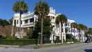 CHARLESTON - an der East Battery stehen die schönsten und teuersten Häuser von Charleston