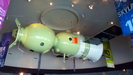 CAPE CANAVERAL - in dieser Halle ist u.a. eine Sojus-Raumschiff ausgestellt