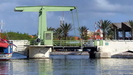 CURACAO - die Königin Wilhelmina Brücke über den Waaigat, typisch holländisch