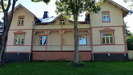 MARIEHAMN -  entlang der Straße Södragatan stehen einige der ältesten Häuser (1874-1900) von Mariehamn