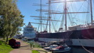 MARIEHAMN -  wir erreichen wieder den Hafen mit dem Segler "Pommern" und der Aidavita
