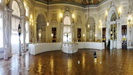 ST.PETERSBURG - die grosse Halle, auch Thronsaal genannt, wurde teilweise auch für große Empfänge mit Essen genutzt