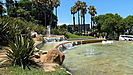 terrassenförmige Springbrunnenanlage auf dem Montjuïc