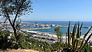 Blick auf den Hafen von Barcelona