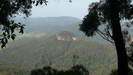 LAMINGTON NATIONALPARK - vom Bellbird Lookout sehen wir den Turtle Rock im Numinbah Tal