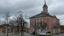 der Markt von Templin mit dem ehemaligen Rathaus (von 1748) mitten auf dem Marktplatz