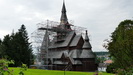 im Ortsteil Hahnenklee steht die Gustav-Adolf-Kirche, 1908 im Stil der Stabkirchen erbaut