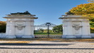 in früheren Zeiten betrat man durch dieses Eingangsportal den Schlosspark von Oranienburg ...