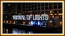 Mehr als 50 Berliner Gebude und Wahrzeichen werden whrend des Festivals of Lights  mit einem Feuerwerk aus Illuminationen und Projektionen in Szene gesetzt.