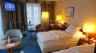 KÖLN - die Zimmer im Hotel sind großzügig geschnitten und sehr komfortabel