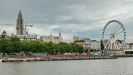 ANTWERPEN - Panoramafahrt entlang der Stadt Antwerpen