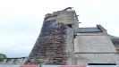 ANTWERPEN - in der Burg Steen ist ein Teil der ehemaligen Stadtmauer zu sehen