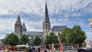 GENT - die St. Jakobskirche wurde bereit 1120 erbaut und im 13.Jhdt. durch gotische Elemente erweitert