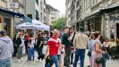 DÜSSELDORF - in der Andreasstraße befinden sich ebenfalls viele Lokale und Restaurants