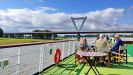 PANORAMAFAHRT - wir näher uns DÜsseldorf und passieren die Flughafenbrücke