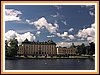 Schlo� Drottningholm,
hier d�rfen die Touristen sogar im Garten spazieren gehen