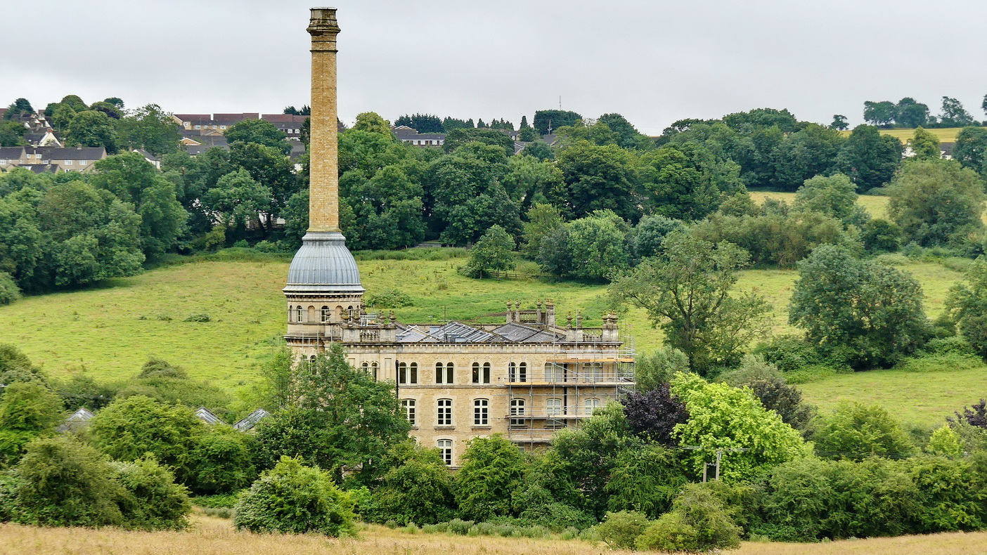 CHIPPING NORTON - alte Bless Tweed Mill von 1872 CHIPPING NORTON - alte Bless Tweed Mill von 1872