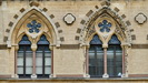 OXFORD - das neogotische Geb�ude besitzt eine sehr sch�ne Front