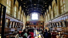OXFORD - "The Hall" ist seit dem 16. Jhdt. fast ununterbrochen in Benutzung, heute nehmen die Studenten hier ihre Mahlzeiten ein