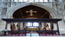 CIRENCESTER - Blick durch den Chor, dem ltesten Teil der Kirche, Richtung Altar