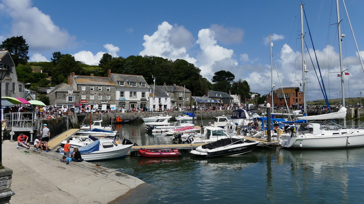 PADSTOW - kleines Hafenstädtchen, sehr beliebt bei den Touristen PADSTOW - kleines Hafenstädtchen, sehr beliebt bei den Touristen