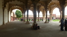 Diwan-I-Am, die Halle der öffentlichen Audienz, erbaut 1631 aus Marmor mit wunderbaren Dekorationen