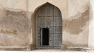 MUSCAT - schöne alte Holztür in der Festung