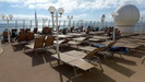NORWEGIAN JADE / DECK 14 - von diesen Liegen im Bugbereich hat man einen schönen Blick 