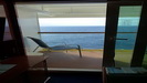 NORWEGIAN JADE - der Balkon ist geräumig, etwas größer als die Balkone der Aidaschiffe (Melittaklasse, außer Deck6)