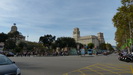 BARCELONA - wir erreichen den Plaça de Catalunya, der Platz im Zentrum Barcelonas