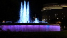 BARCELONA -  zum Abschluß sehen wir uns den Brunnen am Placa Cataluniya an